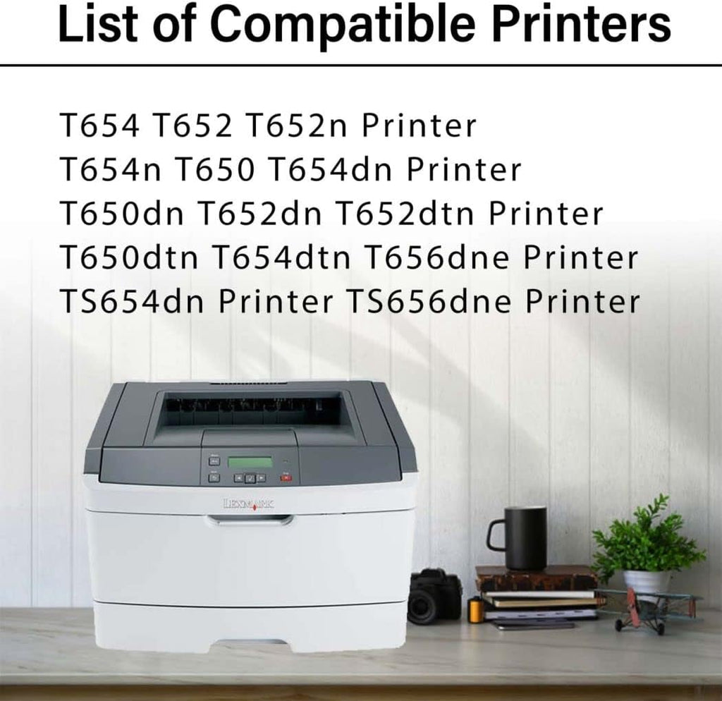 Compatible Toner Cartridge for Lexmark T650 T652 T654 Printer Y9623