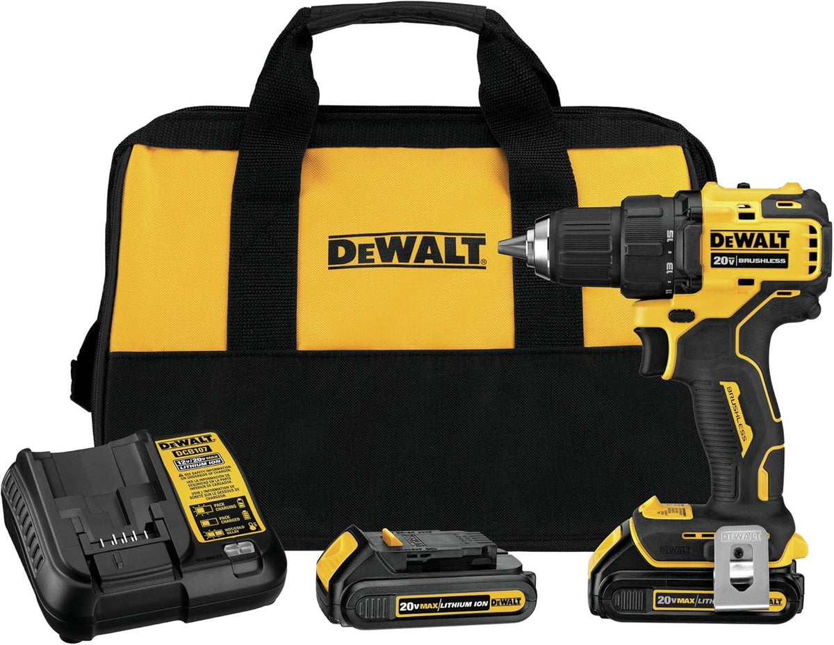 Cordless Drill / Driver Kit, Compact, 1/2-Inch U15144