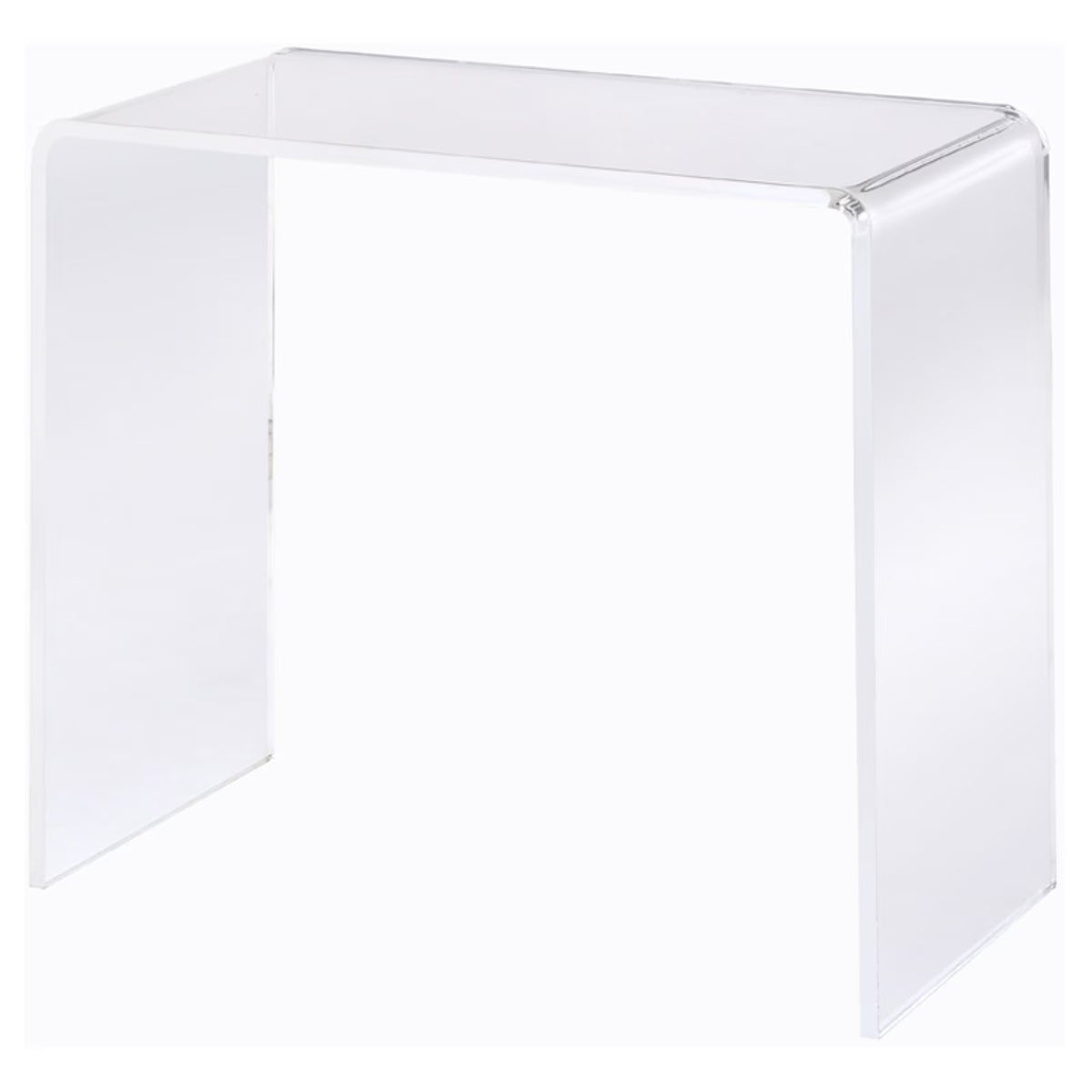 Clear Lucite and Acrylic Console Table P59952