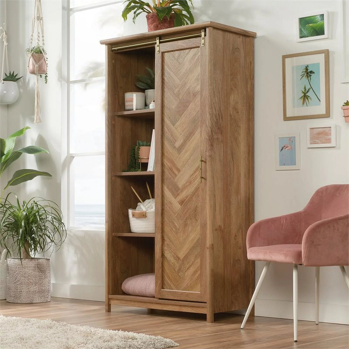 Wood Storage Cabinet K715284