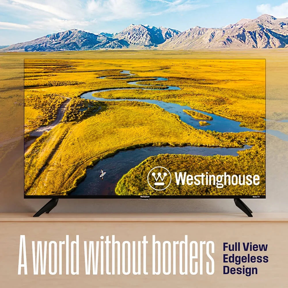 43 Edgeless QLED 4K UHD Roku TV T666