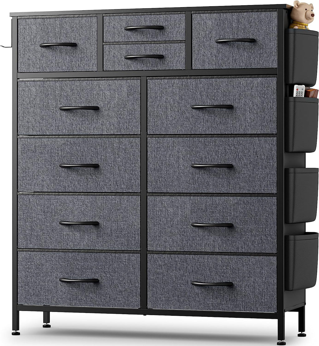 Rustic Brown 12 Drawer Dresser W500200