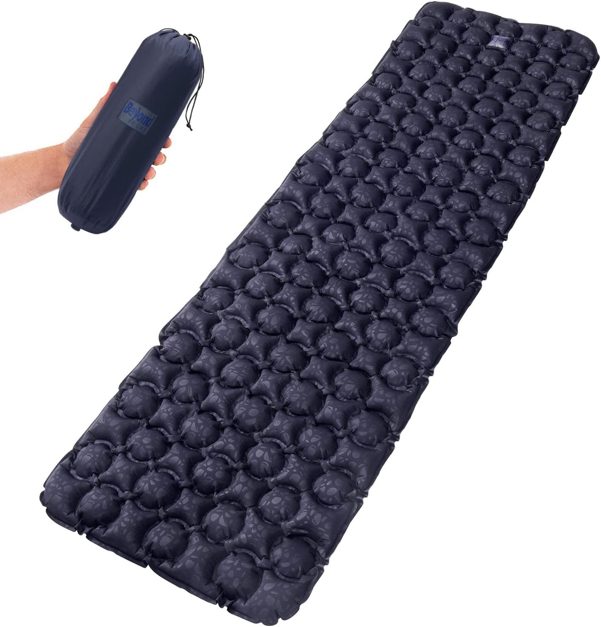 Navy Blue One Person Camping Mattress Z191609