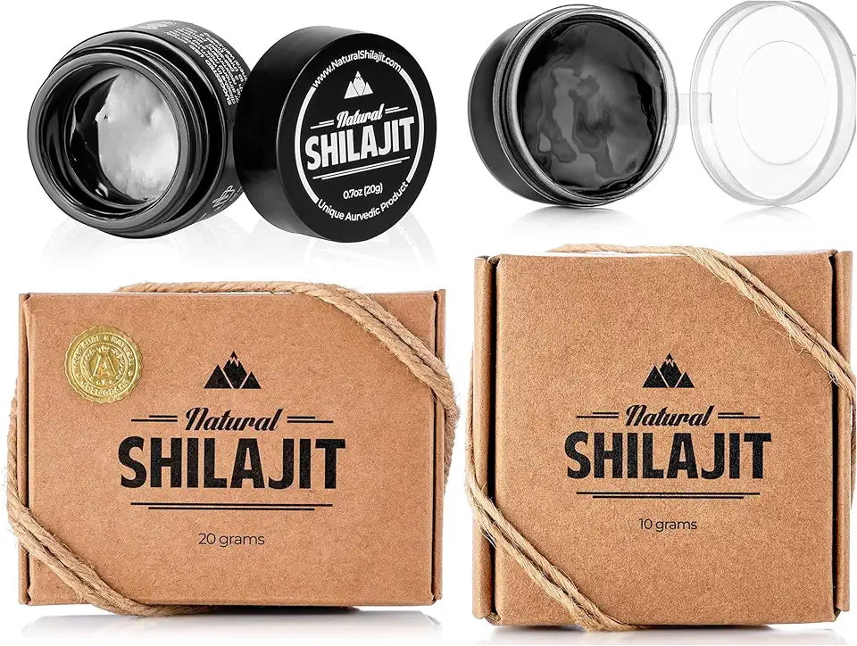 Shilajit Resin Supplement with Fulvic Acid & Trace Minerals W955