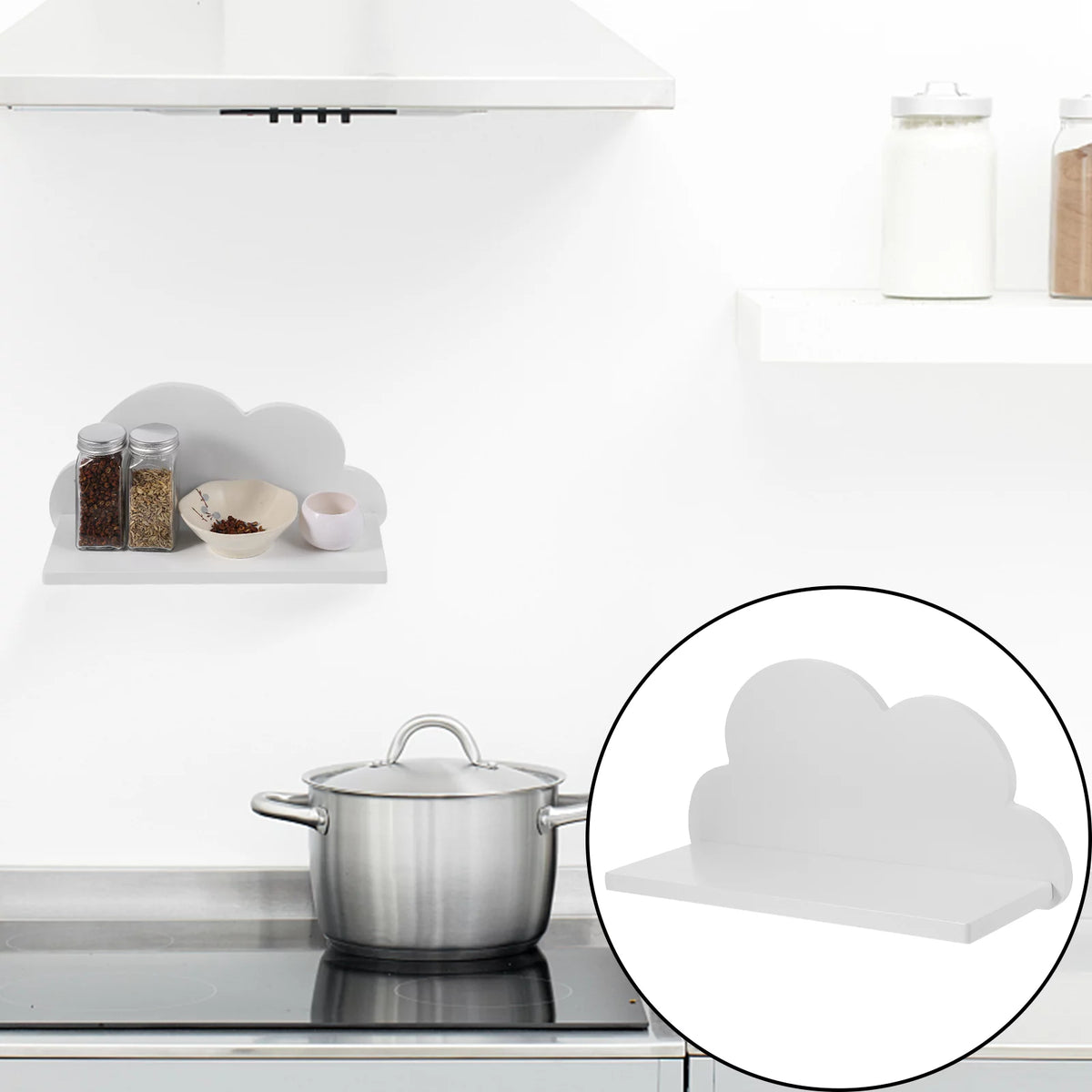 Small Wooden Floating Wall Shelves S9072
