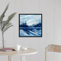 Black Float Frame Canvas Art - 20 x 20 G188919