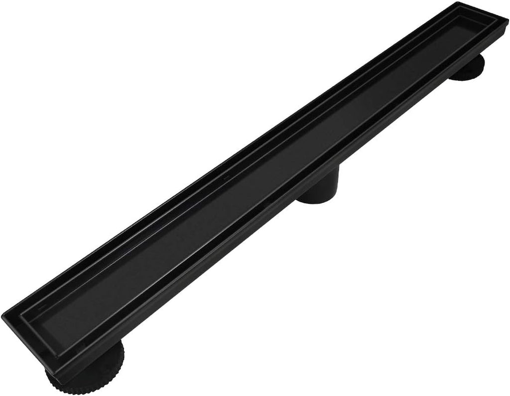 24-Inch Brushed 304 Stainless Steel Linear Shower Drain, Pack of 2 L7310