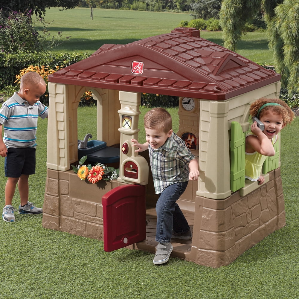 Brown Plastic Kids Playhouse I895012