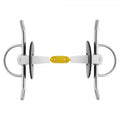 Nathe Full Cheek Snaffle with 18mm Double-Jointed Mouth J97061