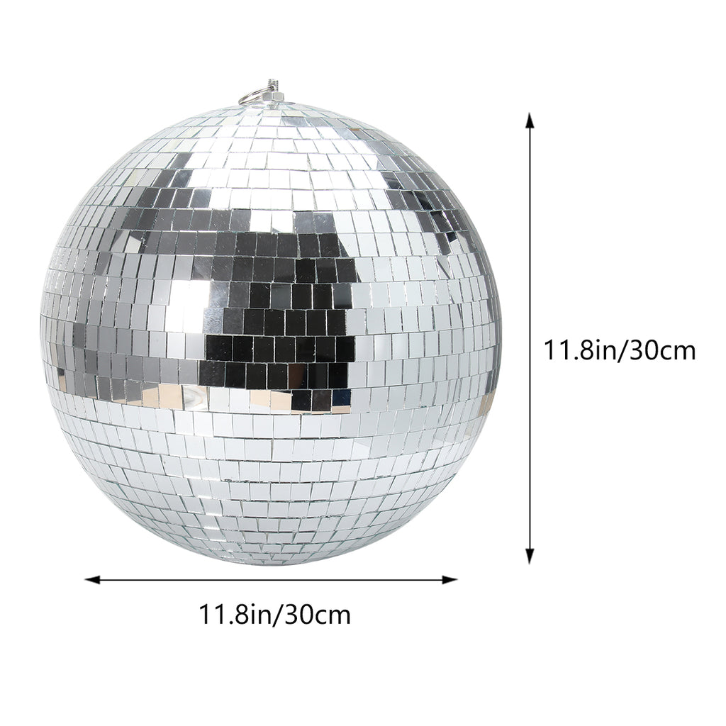 Silver Disco Mirror Ball with Hook I152