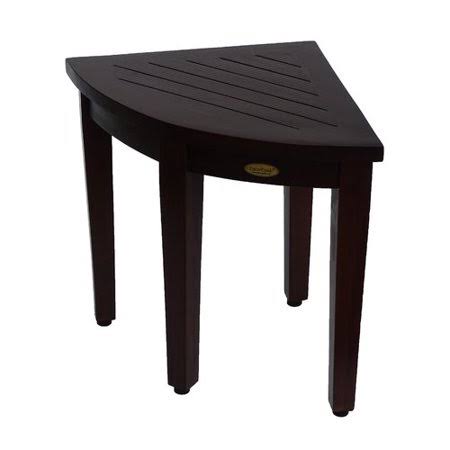 Teak Corner Shower Seat Stool T70675