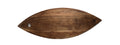 Fish Shaped Organic Brown Acacia Wood Cutting Board O556778
