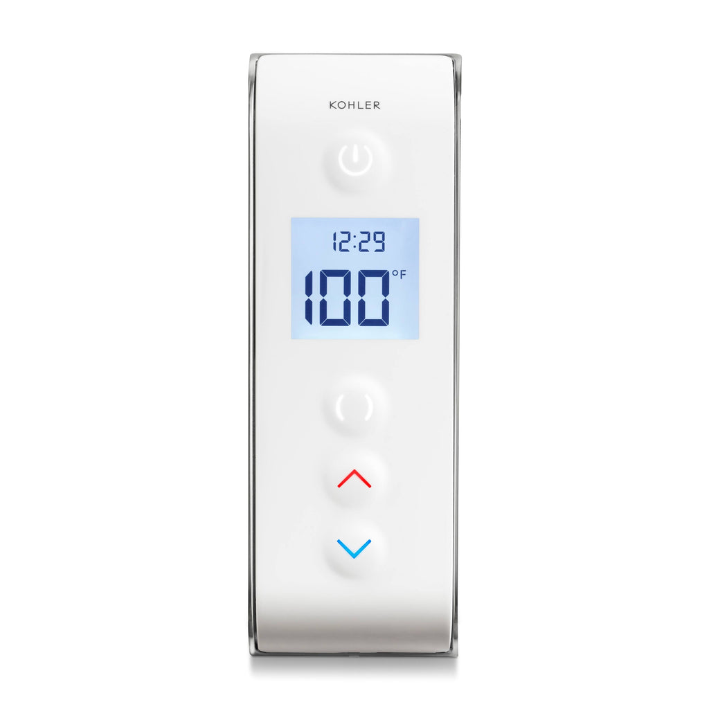 White Digital Shower Interface K95642