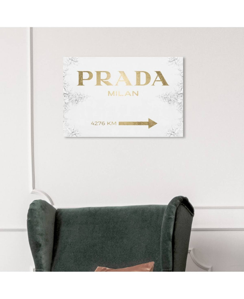 Gold Canvas Art (24 x 16) W793708