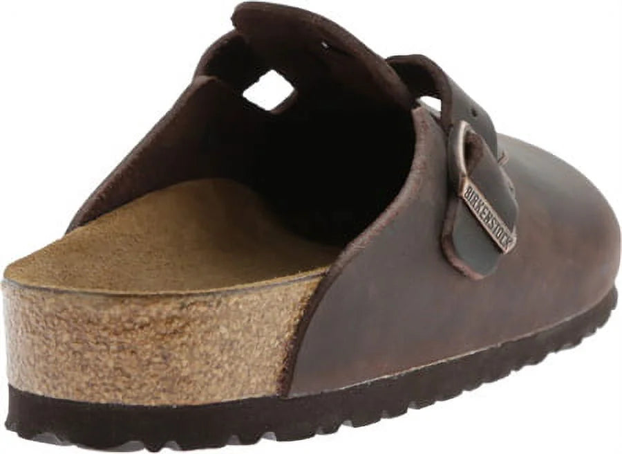 Oiled Leather Clogs W19680