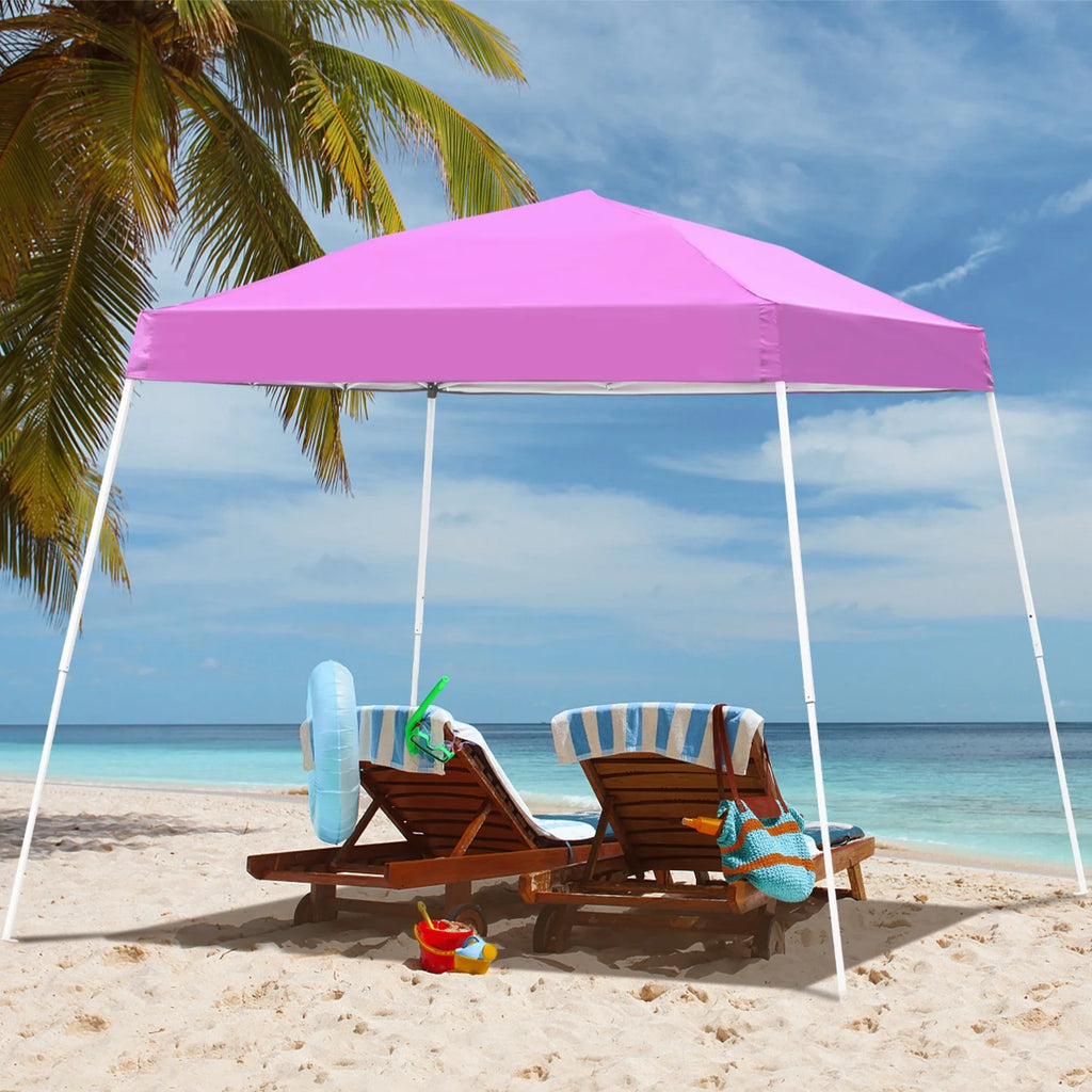 10'x10' Pop Up Canopy Tent with Carrying Bag T945