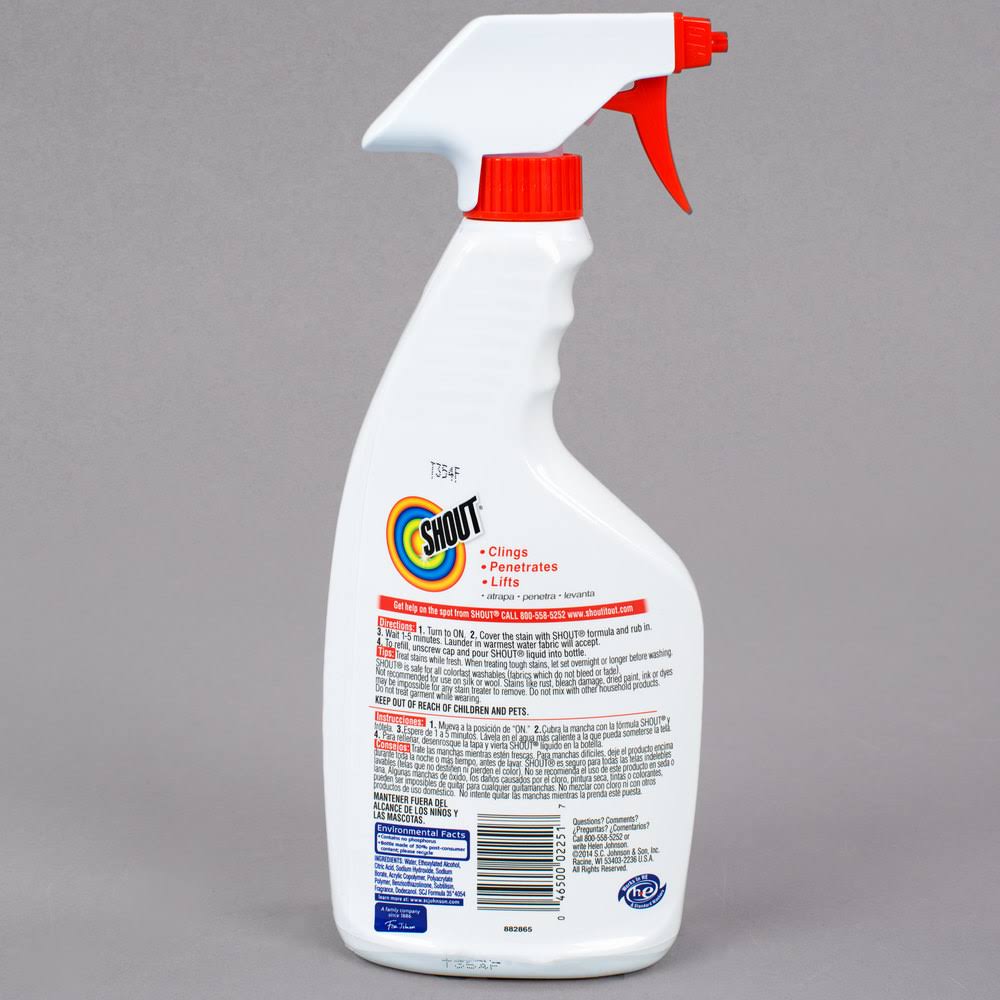 22oz Spray Bottle Stain Remover E5365