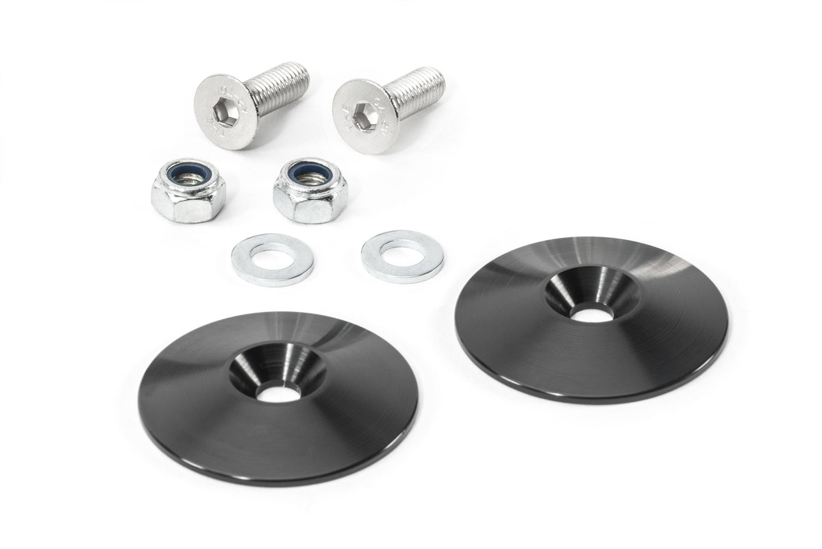 Black Billet Footman Loop & Hood Snub Delete P764
