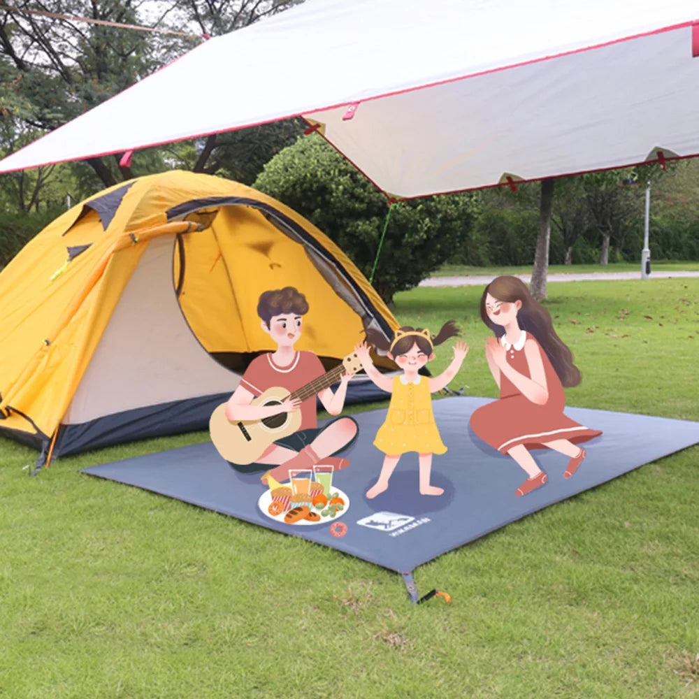 Waterproof Camping Tarp Picnic Mat Tent Footprint Ground Sheet X160