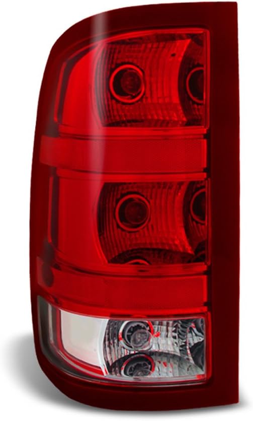 2007-2013 GMC Sierra Rear Replacement Tail Light Driver Side Pack of 2 C20174