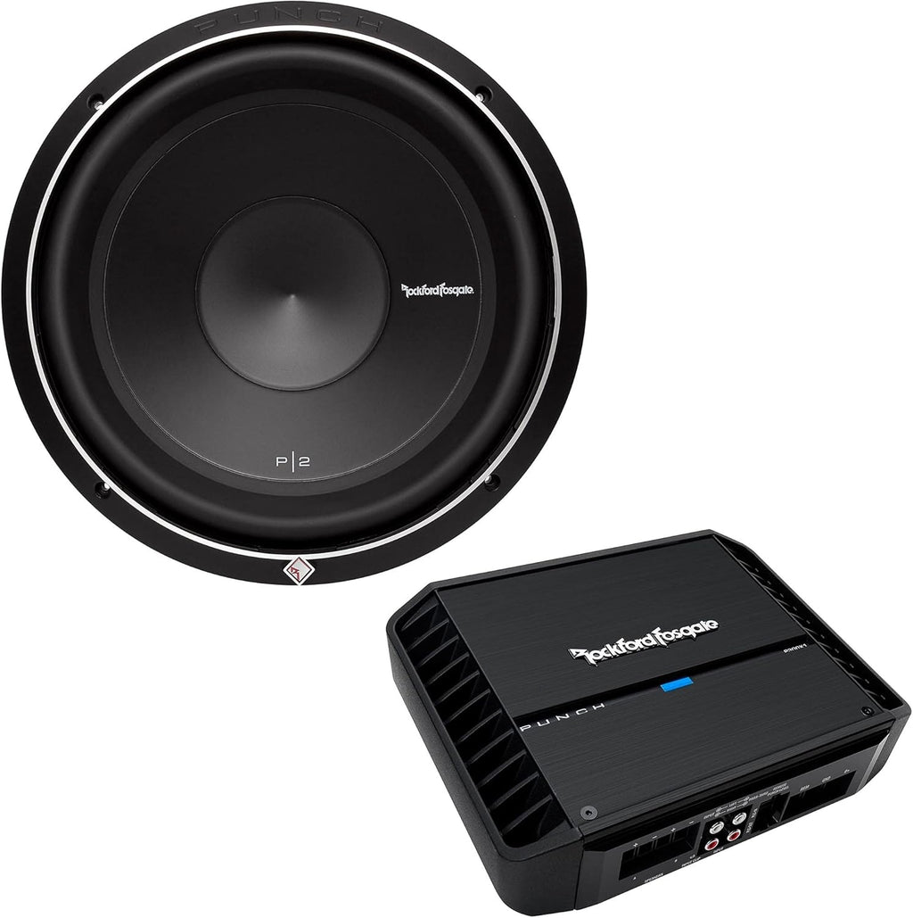 12" Subwoofer and Mono Amplifier S801403