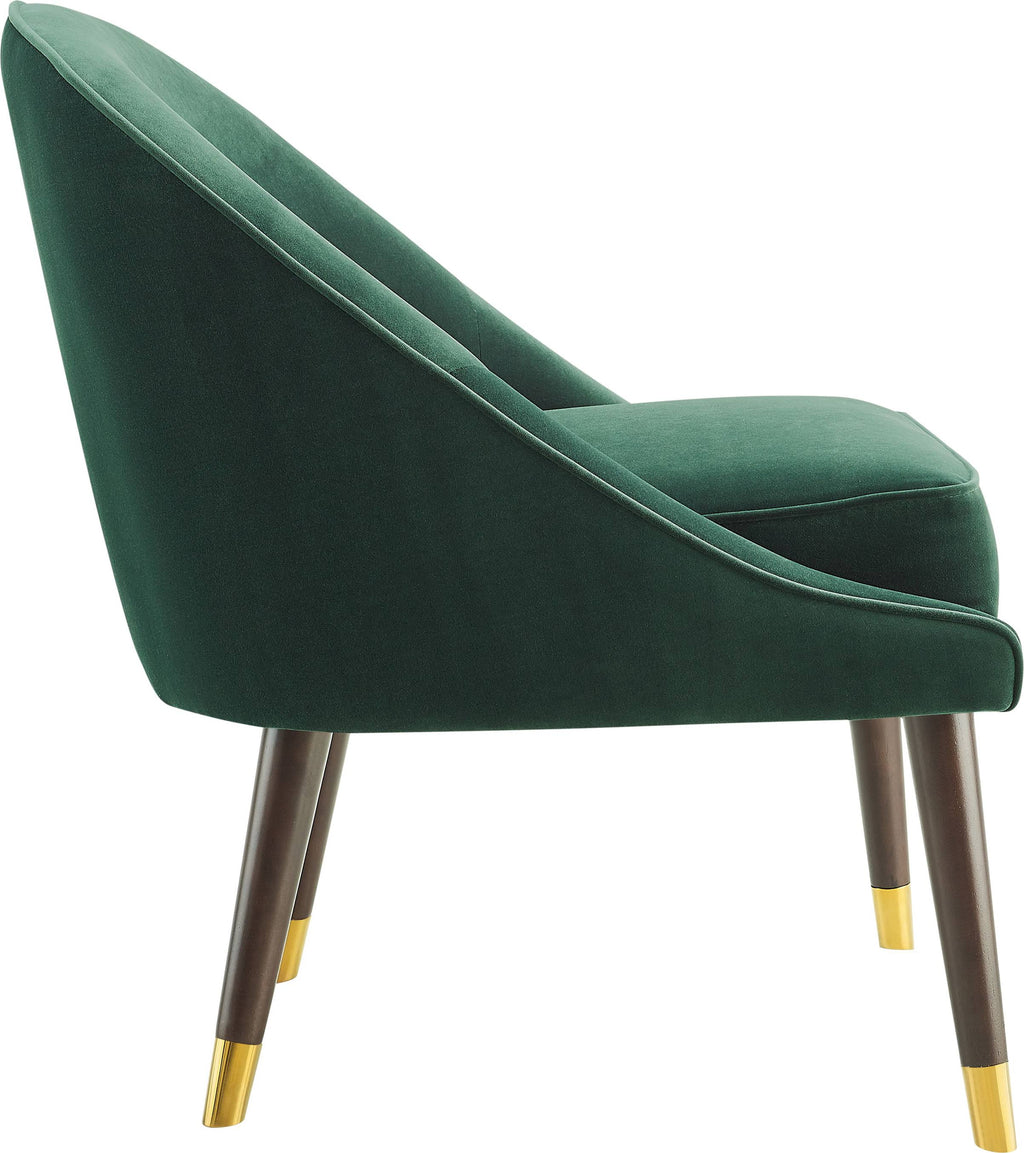 Green Velvet Accent Chair A89368