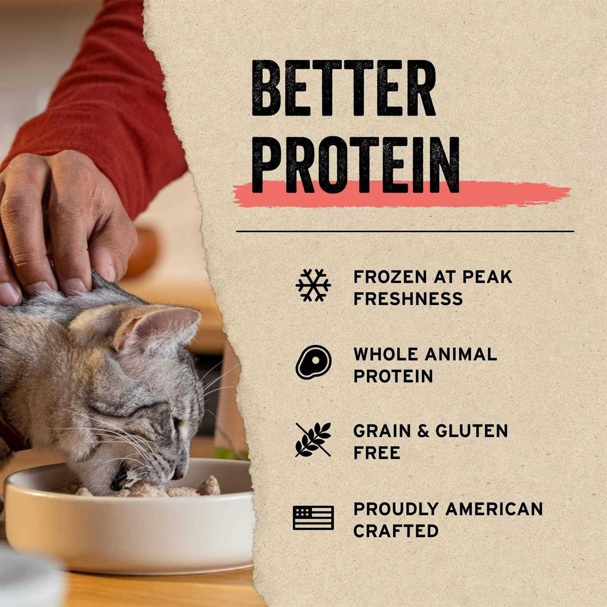 Duck Entree Freeze-Dried Raw Cat Food S4860