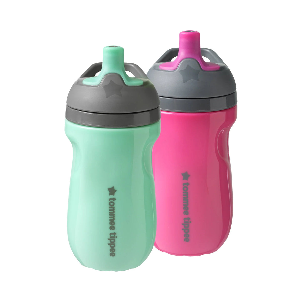 Insulated Toddler Water Bottle with Handle 9oz 2ct B367
