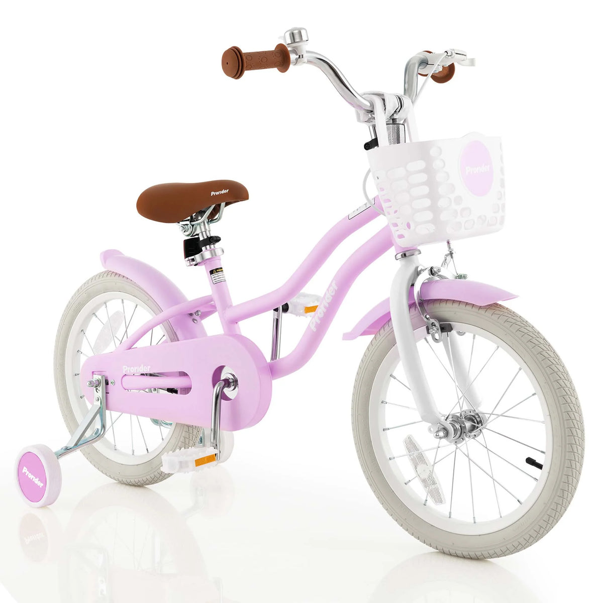 Pink 16'' Kids Bike with Training Wheel J5738