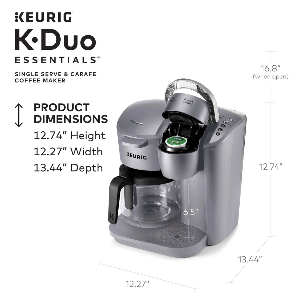 Black Single-Serve K-Cup Pod Coffee Maker A16841