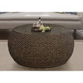 Walnut Drum Coffee Table C9679