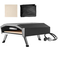 13" Portable Outdoor Pizza Oven Stainless Steel U42670