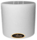 White Christmas Pillar Candle 6x6 X610677