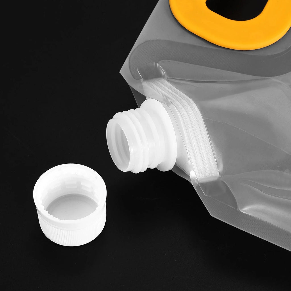 4Pack Clear Collapsible Water Container Bag H697