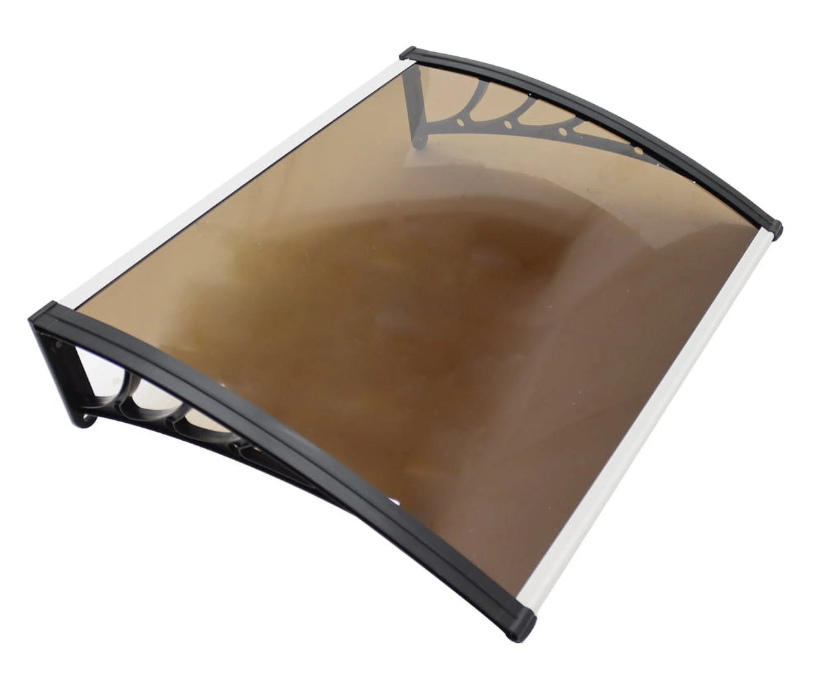 30"*40" Polycarbonate Awning Dark Brown M47658