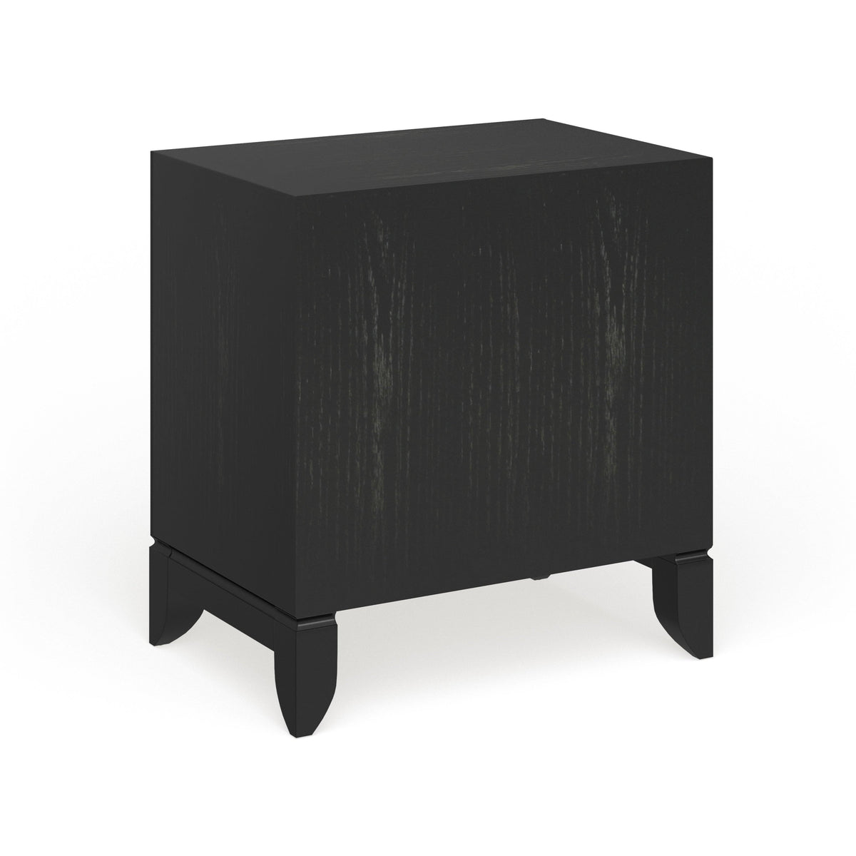 Silver-Tinted Nightstand D380520
