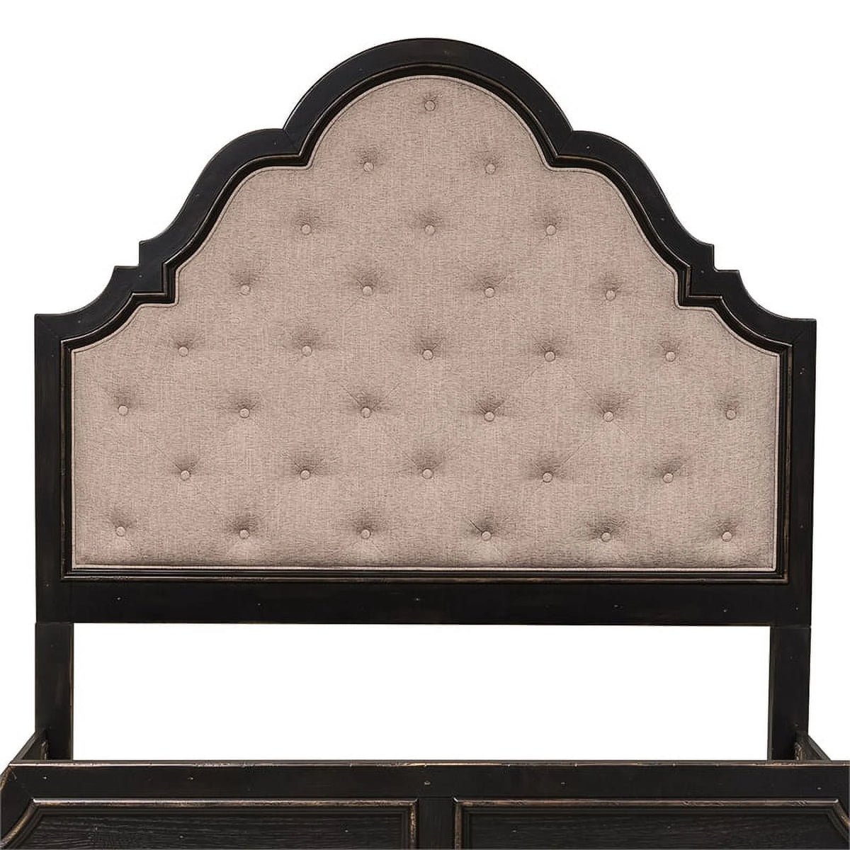 Black Queen Uph Headboard K6863