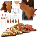 76 Pcs 24 x 16 Inch Wood Cutting Board Set H974