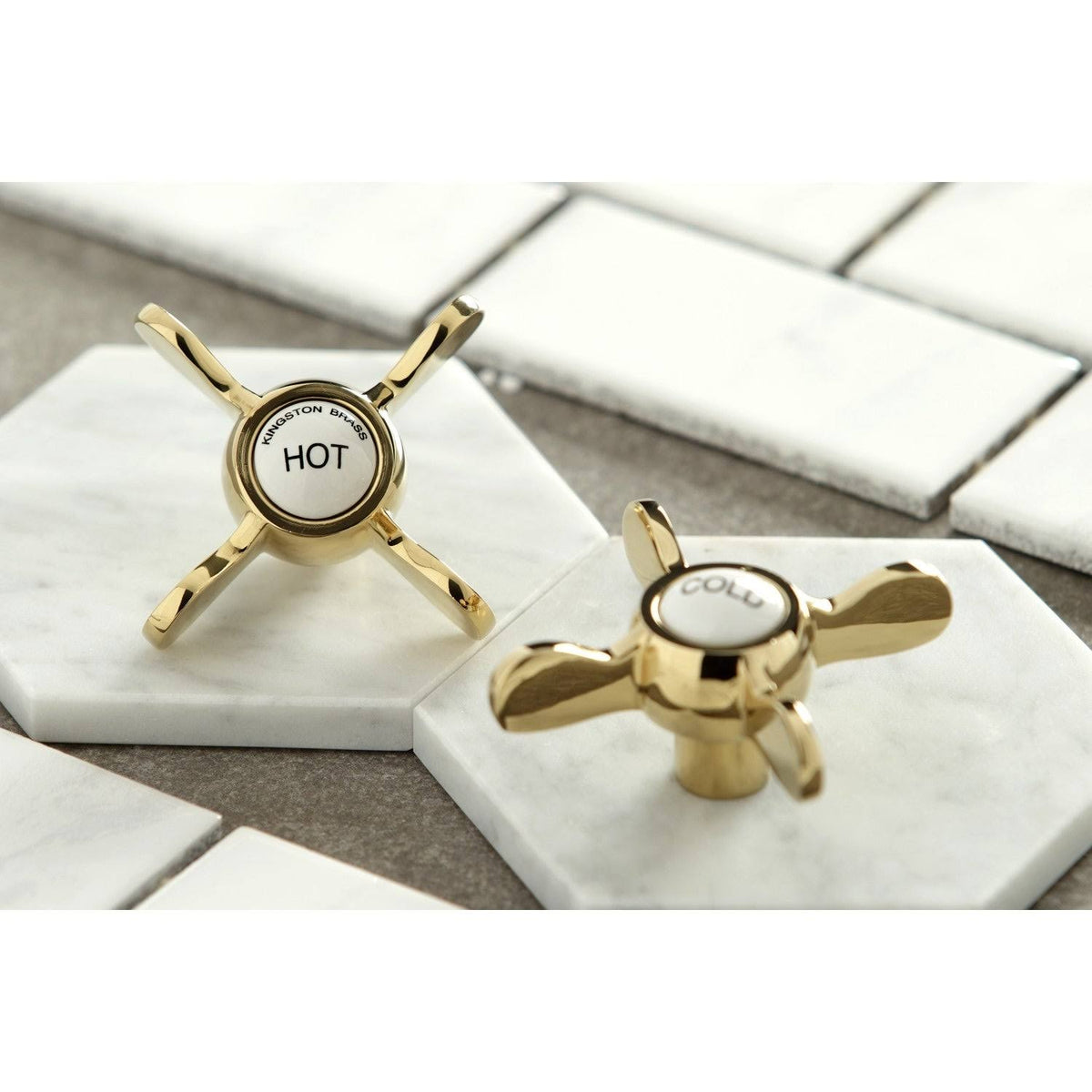 Polished Chrome Widespread Bathroom Faucet N99371