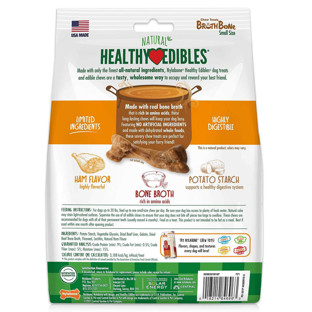 Natural Healthy Edibles Bone Chew Treats J252647