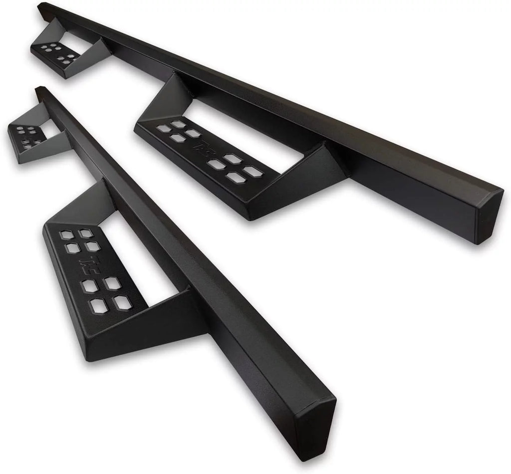 Black 2pcs Running Boards Side Steps V231