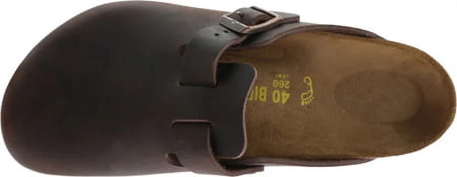 Oiled Leather Clogs W19680